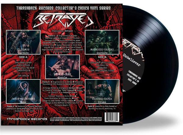 BETRAYED - The Unbeliever (Limited Edition Vinyl)