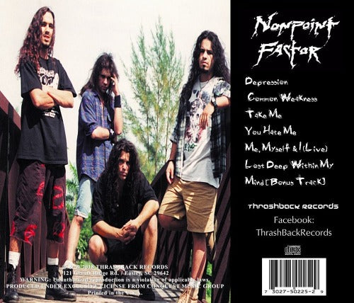 NONPOINT FACTOR - Depression '94 (24th Anniversary Reissue)