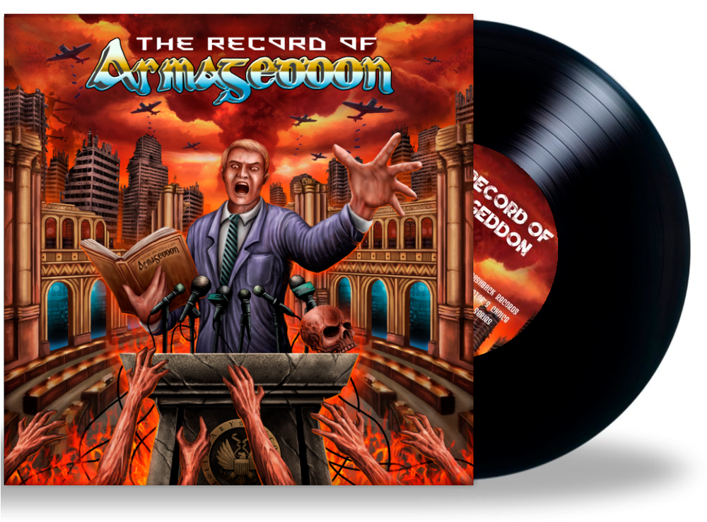 THE RECORD OF ARMAGEDDON (Limited Edition Vinyl) – ThrashBack Records THE RECORD OF ARMAGEDDON (Limited Edition Vinyl) – ThrashBack Records