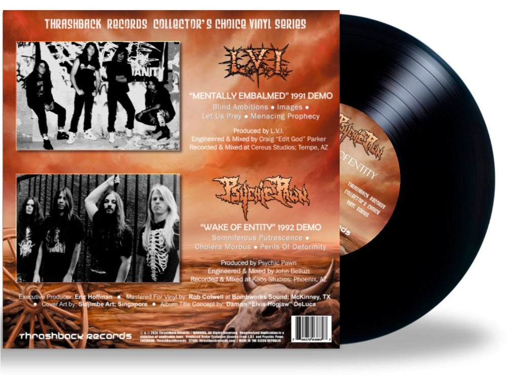 L.V.I. / PSYCHIC PAWN - Arizona Dry Hate (Split LP) (Limited