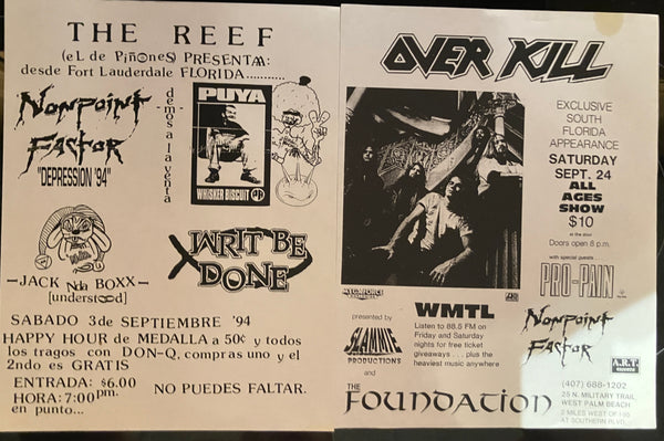 NONPOINT FACTOR - DEPRESSION '94 - ORIGINAL MASTERS & MORE BUNDLE