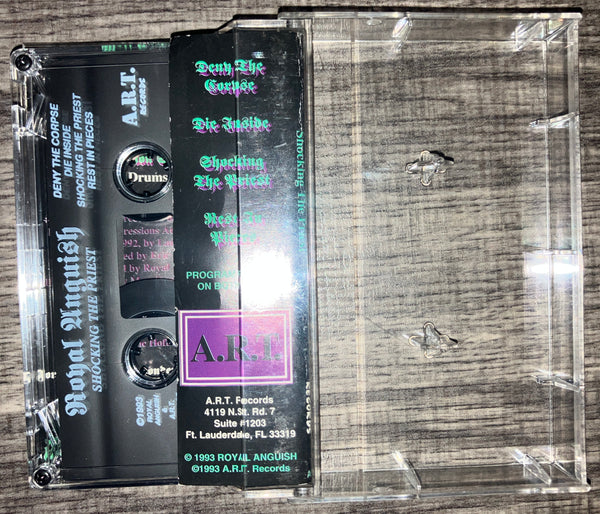 ROYAL ANGUISH - EP & ROUGH MIXES - ORIGINAL CASSETTE & ORIGINAL DAT MASTER BUNDLE