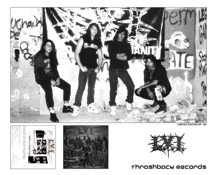 L.V.I. / PSYCHIC PAWN - Arizona Dry Hate (Split LP) (Limited