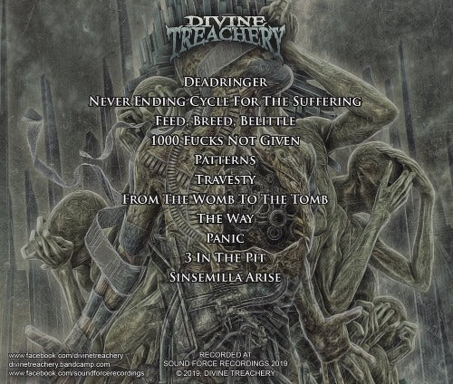 DIVINE TREACHERY - Never Ending Cycle For The Suffering [OUT OF PRINT]