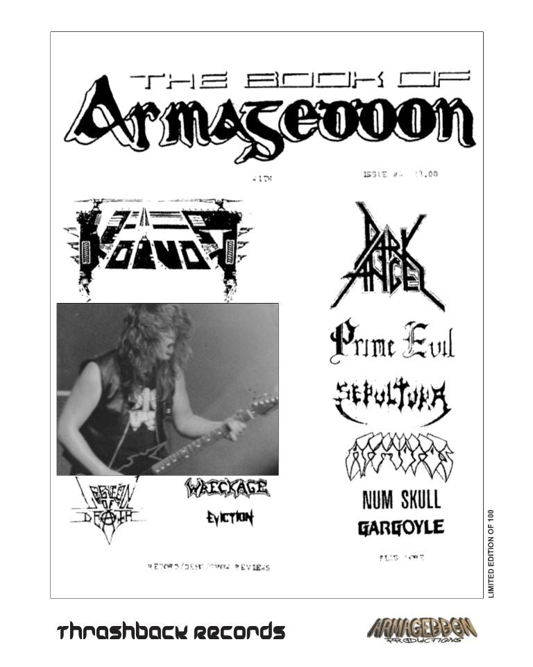 THE RECORD OF ARMAGEDDON (Limited Edition Vinyl) – ThrashBack Records